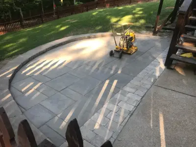 Mary and Chris Together — Landscape Construction project by Allscapes