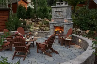 Natural Outdoor Living and Landscaping in Mountain City, TN — Landscape Construction project by Mountain View Nursery And Landscaping, LLC