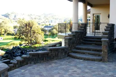 Our Efforts — Landscape Construction project by R Lacy Interlocking Pavers