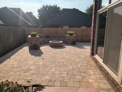 Paver Paradise — Landscape Construction project by GM Lawncare And Landscaping