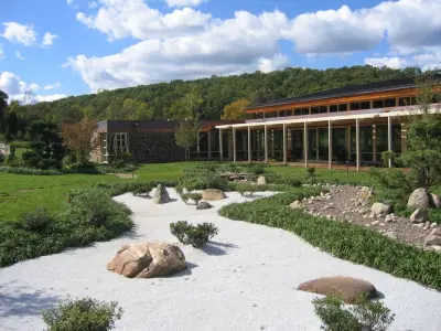 Lakefront Japanese Garden, Folk MO by Rost, Inc.