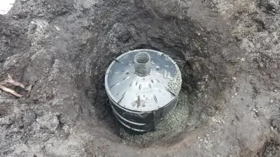 Drainage Pump — Landscape Construction project by Elite Coastal Landscaping LLC