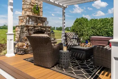 Triple Room Design for the Patio — Landscape Construction project by Okaw Prairie Landscapes