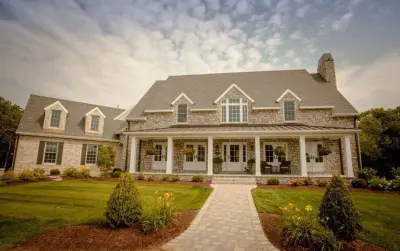 Columbia MO Classic Front Yard Redesign — Landscape Construction project by Rost, Inc.