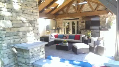 Sammamish Elevated Outdoor Living and Landscaping — Landscape Construction project by London Design Build
