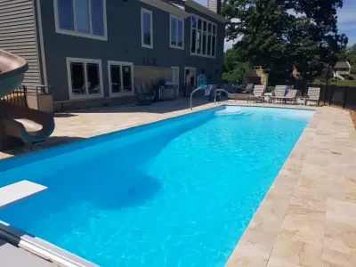 Pondside Oasis — Landscape Construction project by Okaw Prairie Landscapes