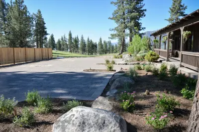 Clear Creek Tahoe Retreat — Landscape Construction project by Gail Willey Landscaping & Colorock