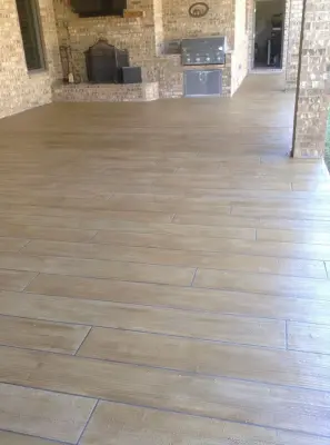 Veranda and Pathway Installations by Concrete Decorative Coating Systems