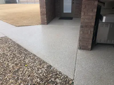 Concrete Decorative Coating Systems - Fence Installation in Lubbock, TX