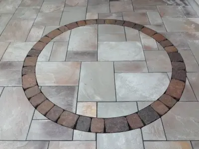 Distinctive Paver Patterns — Landscape Construction project by Tingley Landscapes