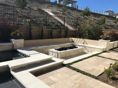 Outdoor Fire Pits — Landscape Construction project by Landscape Locators