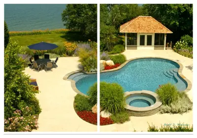 Countryside Pool Retreat — Landscape Construction project by Brett Maloney Landscapes, LLC