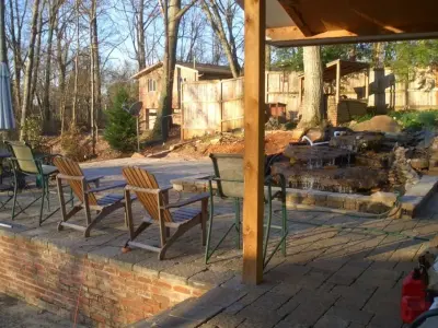 Personalized Patio — Landscape Construction project by Sequoyah Landscaping