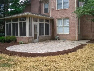 Outdoor Living Space — Landscape Construction project by Sequoyah Landscaping