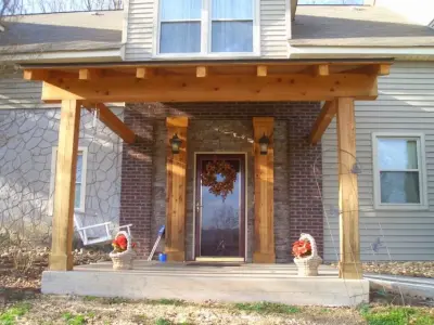 Enclosed Veranda — Landscape Construction project by Sequoyah Landscaping