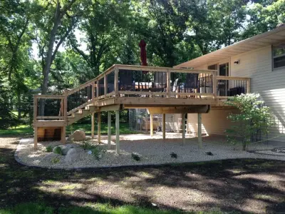 Card Platforms — Landscape Construction project by North Country Lawns