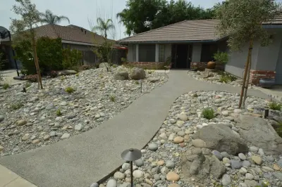 Drought-Resistant Stone — Landscape Construction project by Kaylor Landscape + Christmas Decor