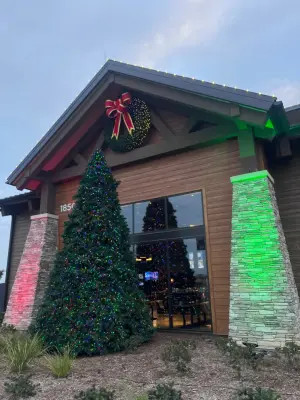Eagle Mountain Casino Holiday Celebration — Landscape Construction project by Kaylor Landscape + Christmas Decor