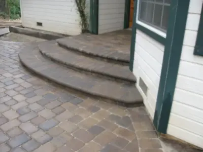 Access Procedures — Landscape Construction project by R Lacy Interlocking Pavers