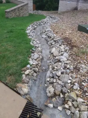 Soil Erosion Management — Landscape Construction project by 2 J's & Sons