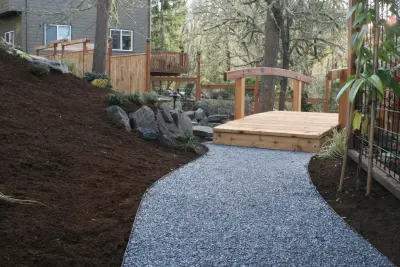 Eugene Waterfall on the Hillside — Landscape Construction project by Graham Landscape And Design