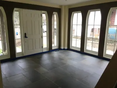 Stone Pathway, Entrance and Foyer Design by Wichman Landscape & Construction