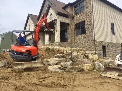 Entrance Pathway and Garden Design — Landscape Construction project by Blue Fox Landscape Design Inc