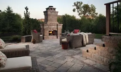 Landscaping Outdoors (Belgard Hardscapes) — Landscape Construction project by Signature Landscapes