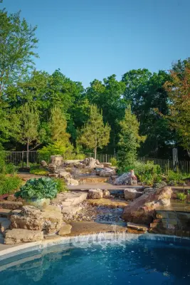 Columbia, MO Hunter's Lodge — Landscape Construction project by Rost, Inc.