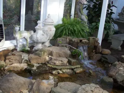Indoor Water Element — Landscape Construction project by Inside - Out Designs LLC