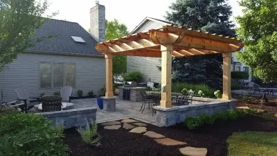 Ken Project — Landscape Construction project by Vision-scapes Inc