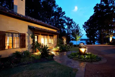 Cherokee Lake House Landscaping by Tucker & Associates