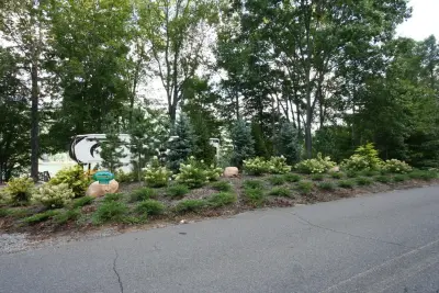 Watauga Lake Fire Pit and Embankment — Landscape Construction project by Mountain View Nursery And Landscaping, LLC