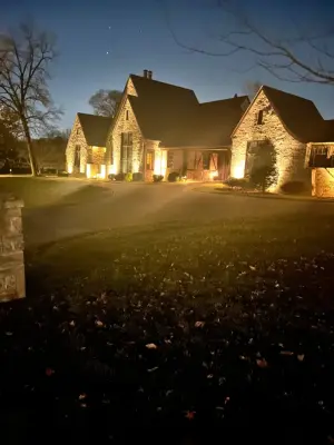 Outdoor Illumination — Landscape Construction project by Wild West Landscape Designs LLC