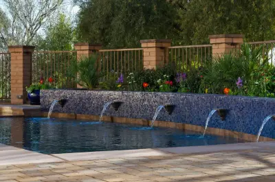 Desert Southwest Poolside Landscaping — Landscape Construction project by Sonoran Gardens Landscape, Design & Construction