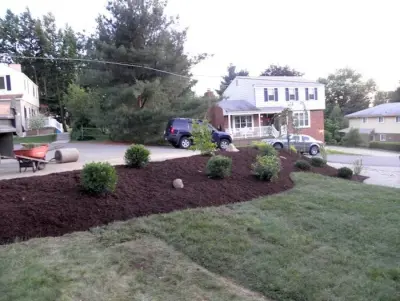 Garden Design and Mulching — Landscape Construction project by Grandscapes Landscape And Construction LLC