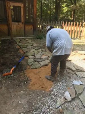 Landscaping and Stonework Project 2018 — Landscape Construction project by Mid-South Curb Appeal, LLC