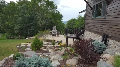 Expansive Outdoor Living Area — Landscape Construction project by The Bruce Company