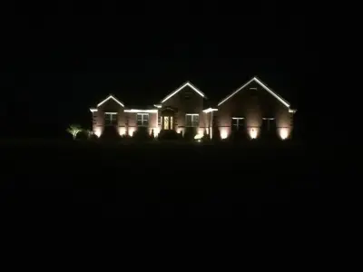 Illuminated Landscape — Landscape Construction project by Dotson Landscaping