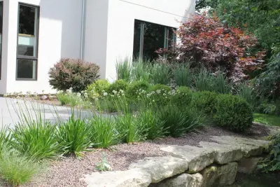 Contemporary Outdoor Garden Design — Landscape Construction project by The Bruce Company