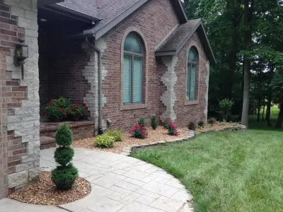 Nixa Landscape One — Landscape Construction project by Yoder Lawn