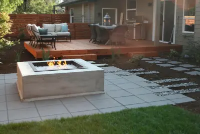 Contemporary Entertaining in North Eugene — Landscape Construction project by Graham Landscape And Design