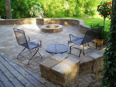 Patio One — Landscape Construction project by Sequoyah Landscaping