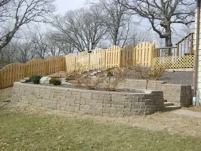 Wall Retention Systems — Landscape Construction project by Scott's Lawn And Landscape