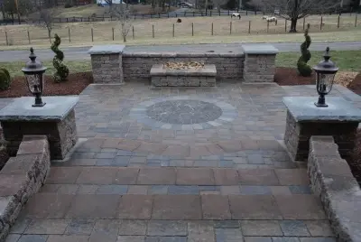 Landscape Entrance and Pergola — Landscape Construction project by Eclipse Land Management