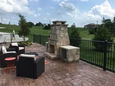 Alfresco Fire Feature — Landscape Construction project by Boulder Creek Lawn & Landscape