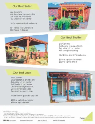 Outdoor Living Brochure — Landscape Construction project by Bravo Xteriors
