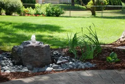 Bespoke Water Installations — Landscape Construction project by R&D Lawn Care And Landscaping