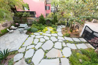 Unexpected Mosaic — Landscape Design project by Carolina Landscape, Inc. in Charleston