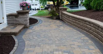 Yard Side Makeover — Landscape Construction project by Tingley Landscapes